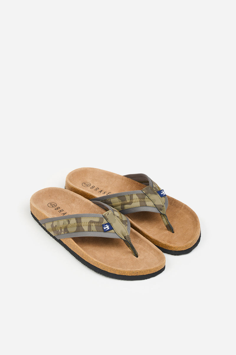 Leather Insole Ugg Bennison Ii Flip Flop Men's Camo Flip Flop