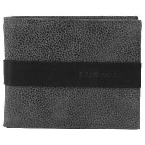 Pierre Cardin Men's Leather Bi-Fold Wallet - Black