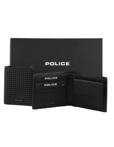 Police Leather Men's Wallet Gift Set