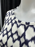 Abstract tee - Navy