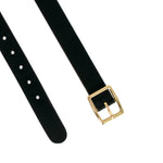 Loop Leather Co Harper Leather Belt - Black