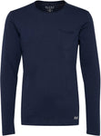 Blend Long Sleeve Tee - Navy