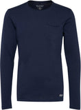 Blend Long Sleeve Tee - Navy