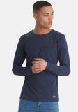 Blend Long Sleeve Tee - Navy