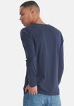 Blend Long Sleeve Tee - Navy