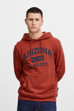 Blend Arizona Print Hoodie - Burnt Henna