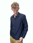 Blend shirt - Diamonds Navy