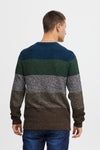 Blend Knit Sweater - Dress Blues Multi