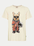 Blend Dog Astronaut Tee - Beige