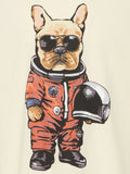 Blend Dog Astronaut Tee - Beige
