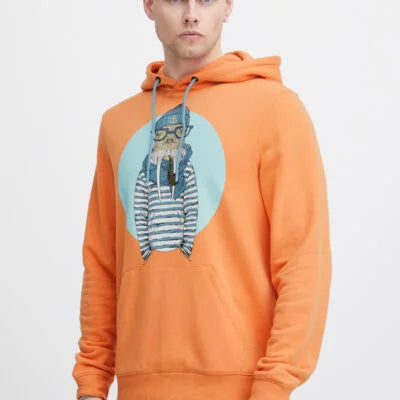 Blend Sailor Walrus Hoodie - Orange