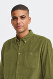 Blend Cord Shirt - Olive