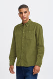 Blend Cord Shirt - Olive