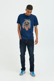 Blend Racoon Tee - Blue