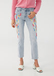 FDJ Olivia Ankle Jeans - Brushstrokes detail