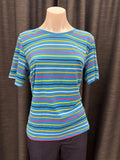Stripe Tee - Blue