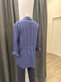 GIVONI OPEN TAB-SLV JACKET - BLUE