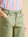 Blake Turn Up Trousers - Green