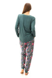 Cassidy Ski Pyjamas - Moss