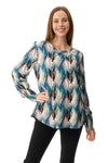 French Crew Neck Blouse