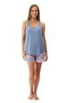 Kendall Knit Racer Short Pyjama