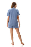 Short Pyjama - Dusk Marle