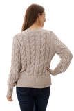 Short cardi - Sand