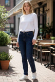 Straight Leg Jean - Indigo