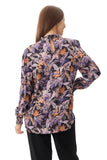 Evans high neck blouse