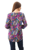 Bell Crew Neck Blouse