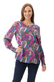 Bell Crew Neck Blouse