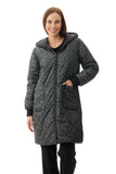 Reversible puffer coat