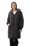 Reversible puffer coat