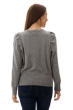 Fashion wool cardi - Grey