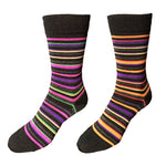Womens Fine Stripe Sock - Pink