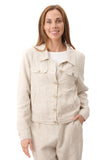 Linen Jacket - Sand