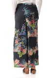 Black Print Pants
