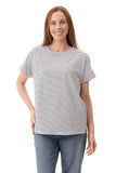 Striped Tee - White/Black
