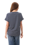 Striped Tee - Navy/White