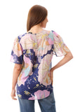 Sophie flounce sleeve top
