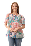 Zara flounce sleeve
