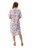 Carla print dress