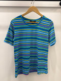 Stripe Tee - Blue