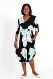 Carly Dress - Aqua