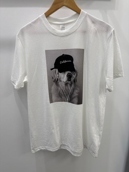 California Dog Tee - White