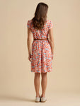 Spring Vine Knee Length Dress