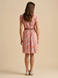 Spring Vine Knee Length Dress