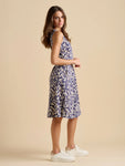 Floating Daisy Knee Length Dress