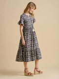 Arrows Midi Dress
