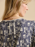 Arrows Midi Dress